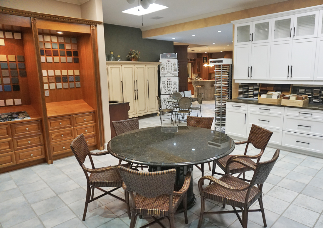 Our Kitchen Showroom in Central New Jersey features numerous kitchens