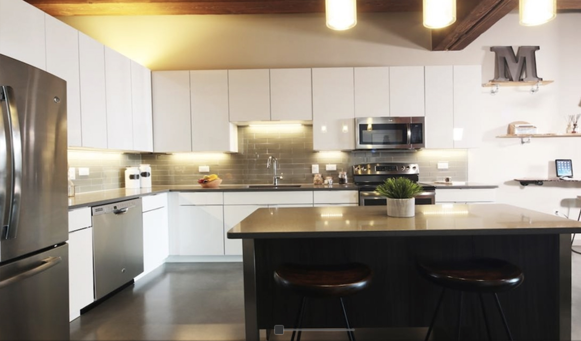 Modera Lofts Multi family residential kitchens in New Jersey 